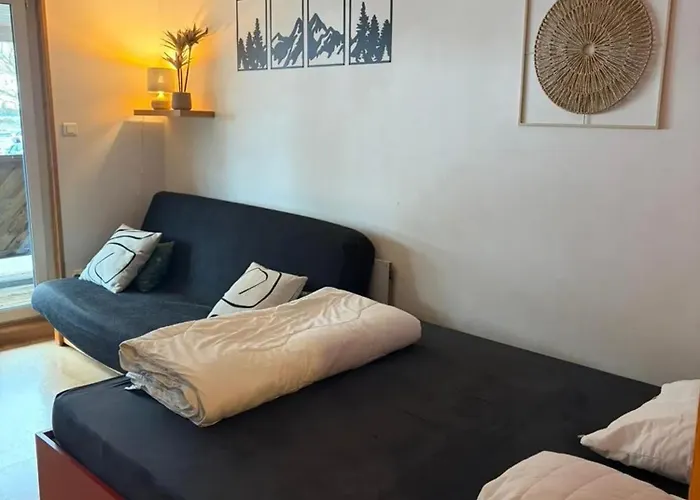 Accueillant A Gerardmer, 31 M² Avec Vue Sur Montagne Apartmán